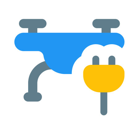 Low battery indication with battery plugin Logotypeのイラスト素材