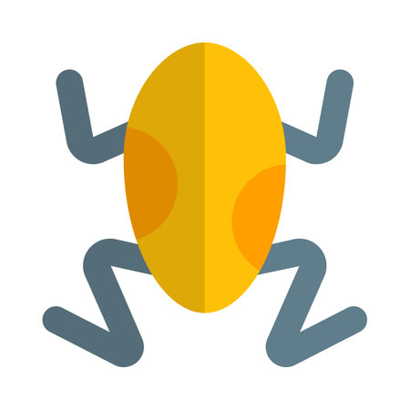 Medical examination surgical process delivery on a frogのイラスト素材