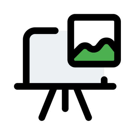 Smart School with visualization of images layoutのイラスト素材