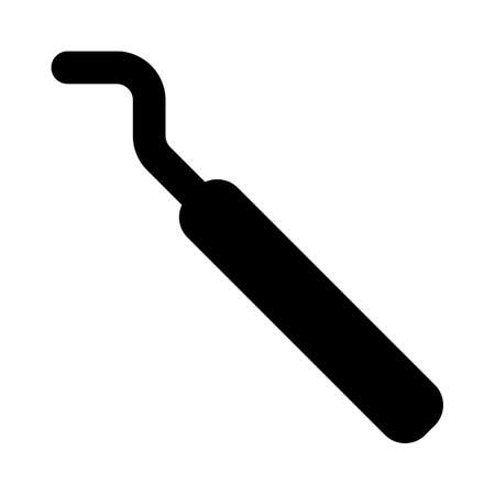 Tweezers as a medical instrument for dental surgeriesのイラスト素材