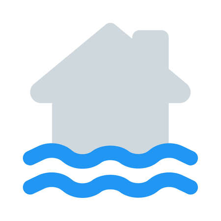 Natural calimity protection insurance covered layoutのイラスト素材