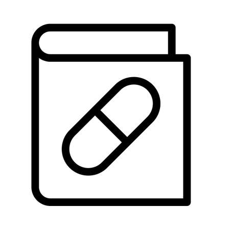 Course of Medical Science with a syllabus of medicine and drugsのイラスト素材