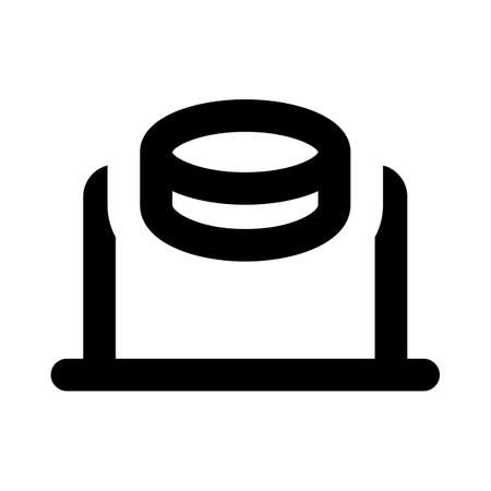 Research and development of a medicine at lab done on laptopのイラスト素材