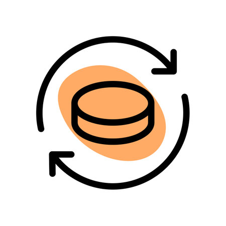 Antibiotics medicine pill reminder with a loopのイラスト素材