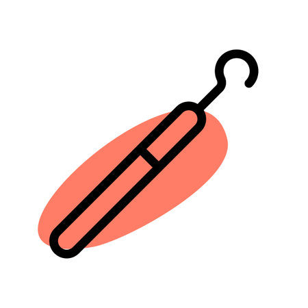 Surgical equipment of dentistry profession such as hookのイラスト素材