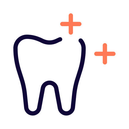Teeth whitening Dental Care describe a oral hygieneのイラスト素材