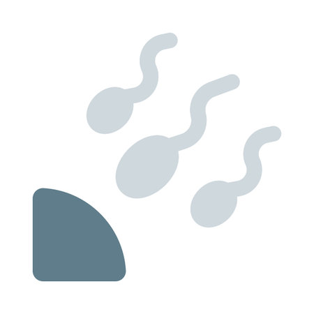 sperm moving towards ovaries for form a egg