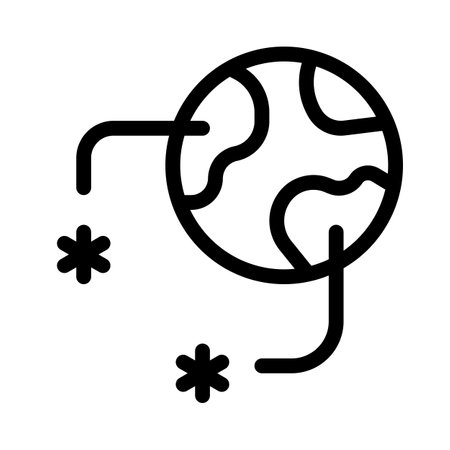 Coronavirus spreading of the world as a pandemicのイラスト素材