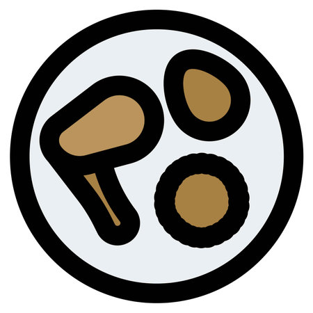 Gudeg food light icon setのイラスト素材