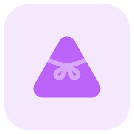 Zongzi dish regular vector iconのイラスト素材