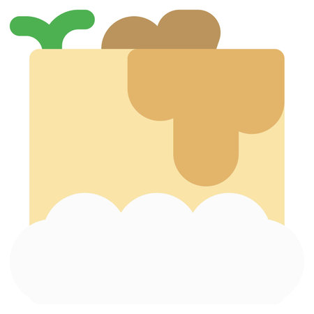 Bunny chow, bread filled with meat curry.のイラスト素材