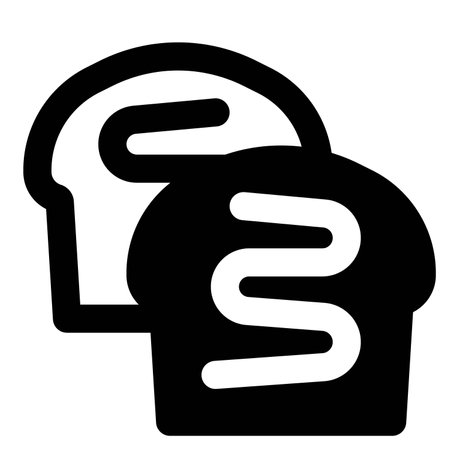 Pound cake light vector illustrationのイラスト素材