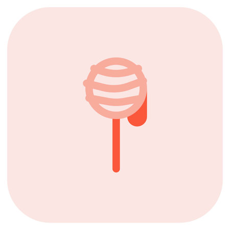 Cake pop line vector iconのイラスト素材