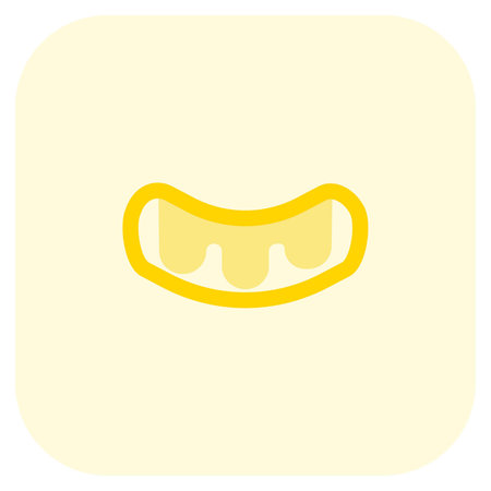Chocolaty eclairs line vector iconのイラスト素材