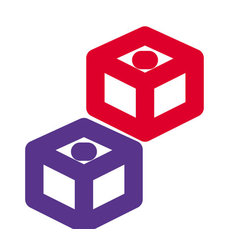 Lokum dessert outline icon setのイラスト素材