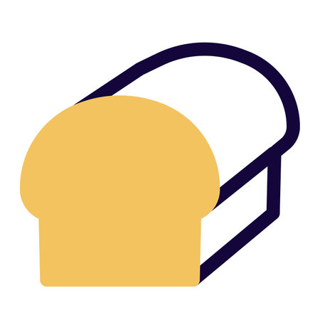 Whole pound cake outline vector illustrationのイラスト素材