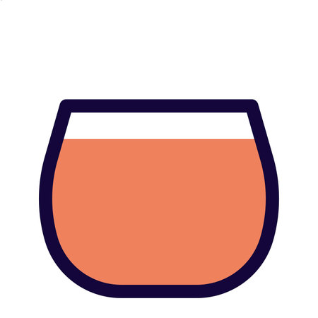 Pu-erh tea line icon setのイラスト素材