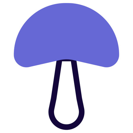 Closeup of fresh milky mushroom.のイラスト素材