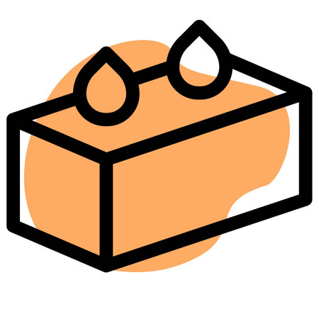 Yummy chocolate cake garnished with flavorful toppingsのイラスト素材