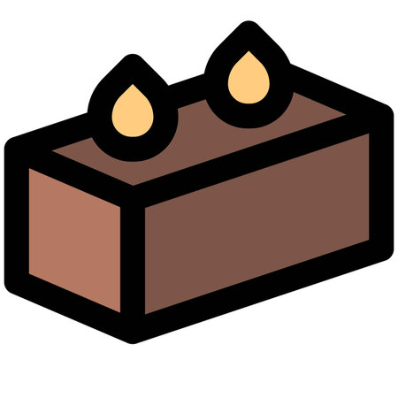 Yummy chocolate cake garnished with flavorful toppings