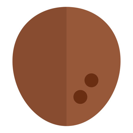 Shell of refreshing coconut water.のイラスト素材