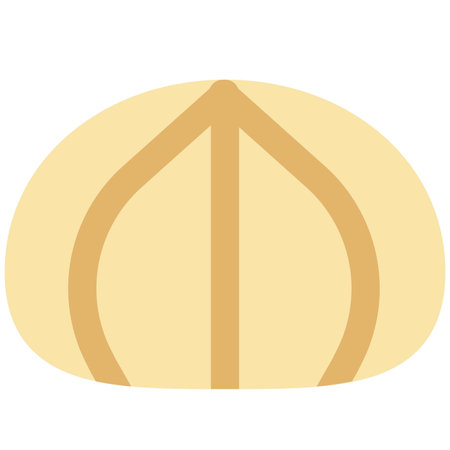 Baked milk in pumpkin shaped pudding
