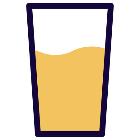 Milk, a primary source of rich nutrition.のイラスト素材