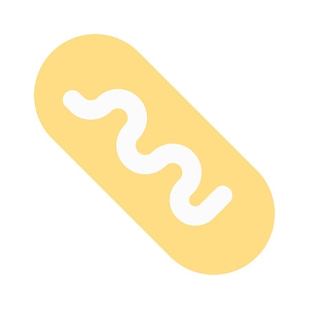 Zapiekanka, sandwich of half sliced baguette.