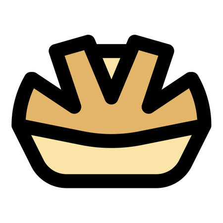 Typical italian bread focaccia with stuffing.のイラスト素材