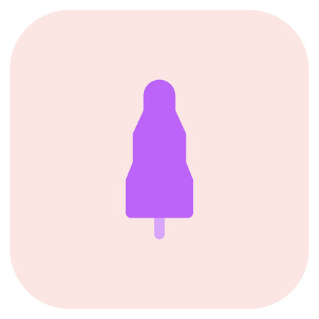 Slushy ice pop of seasonal fruit juiceのイラスト素材