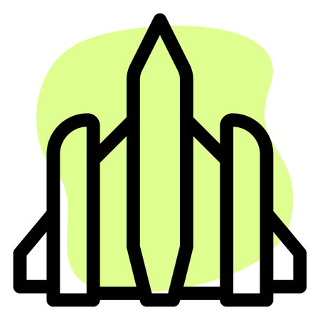 A jetliner or fighter plane.のイラスト素材
