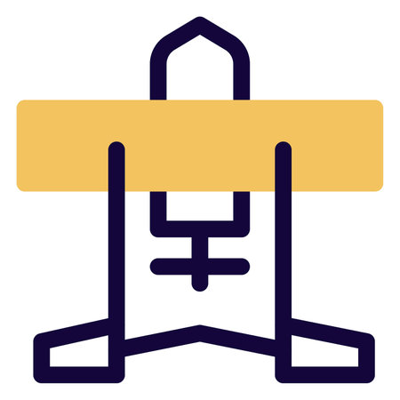 Light aircraft ready to takeoff.のイラスト素材