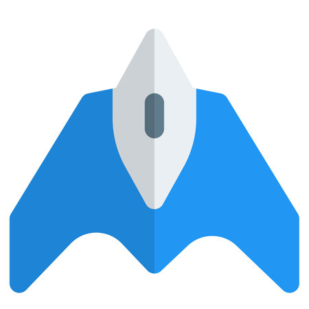 Bomber aircraft designed to carry weapons.のイラスト素材