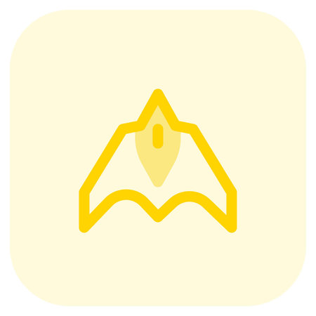 Bomber aircraft designed to carry weapons.のイラスト素材