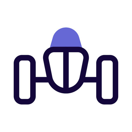 A large-wheeled, swift racing vehicle.のイラスト素材