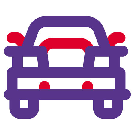 A wheeled motor vehicle or automobile.のイラスト素材