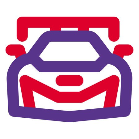 Limited-edition supercar with a stylish style.のイラスト素材