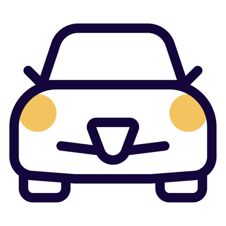 Mid engine sports-style racing car.のイラスト素材