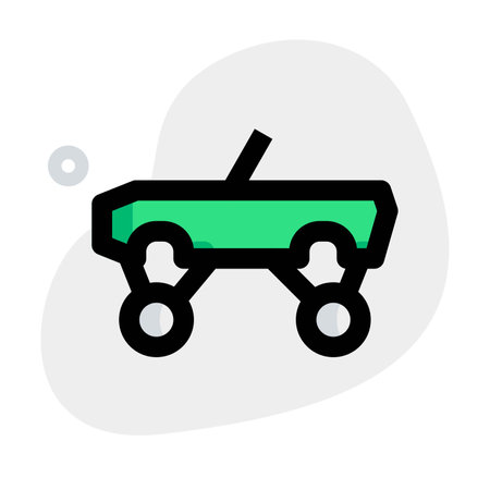 Lowrider automobile with custom stylingのイラスト素材