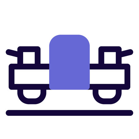 Railway train protected with armor.のイラスト素材