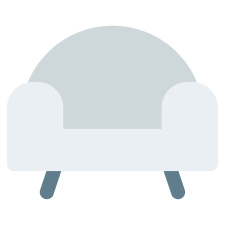 Stylish armchair designed for relaxing.のイラスト素材