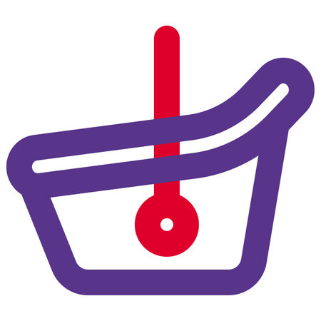 A rocking cradle for newborn.のイラスト素材