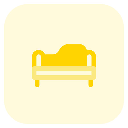Chaise lounge couch for home decor.のイラスト素材