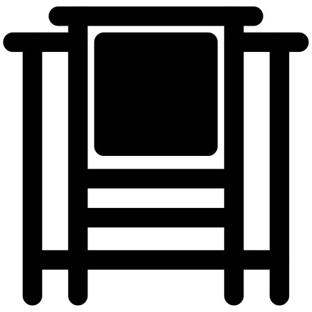 Decorative breakfront for organizing things.のイラスト素材