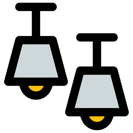 Candelabra lamps, source of light.のイラスト素材