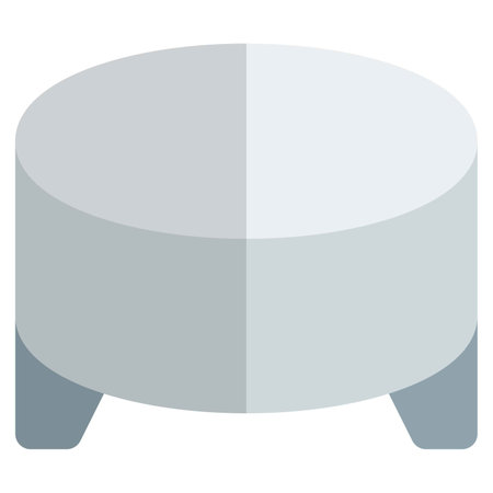 Footstool used for supporting the legs.のイラスト素材