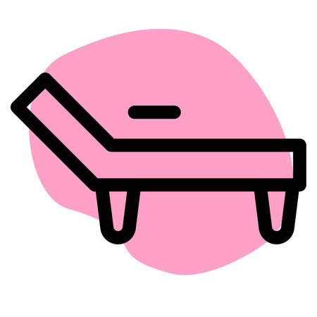 A couch usually without arms, Divan.のイラスト素材