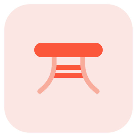 Stylish end table use beside your furniture.のイラスト素材