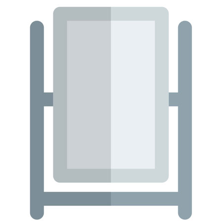 Full-length mirror for personal useのイラスト素材