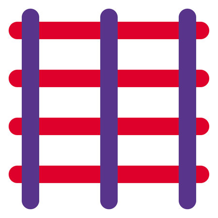 Organizing numerous items on a storage rackのイラスト素材